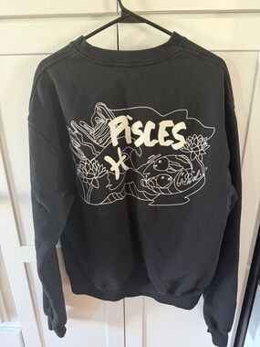 Good American Zodiac Pieces crewneck sweat shirt